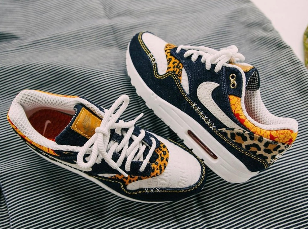 nike air max 1 white De*1m yellow