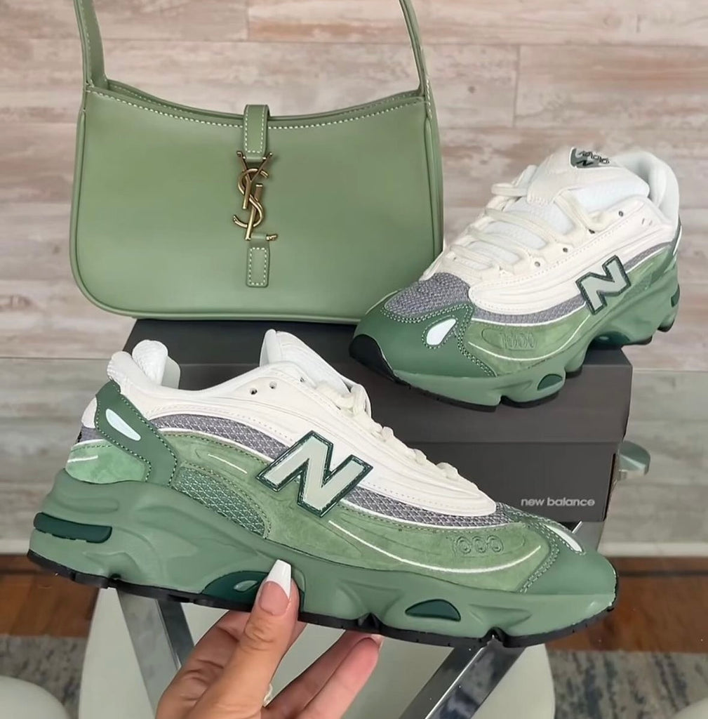 new Ba1an*e runners nude olive
