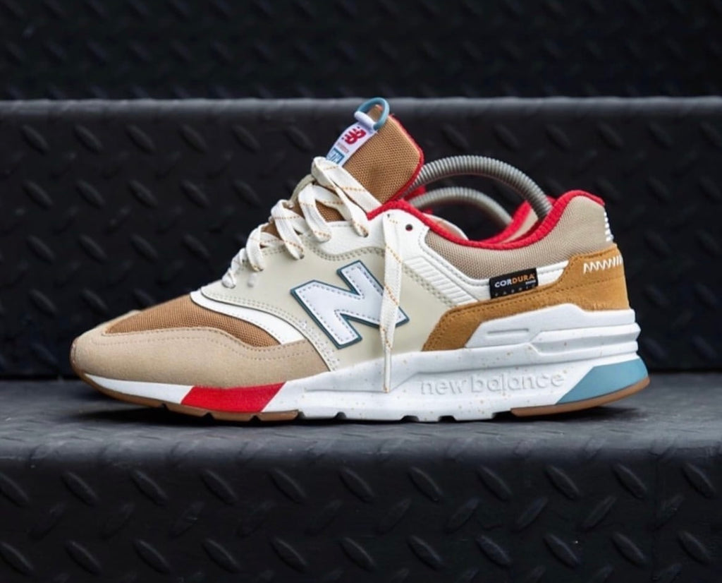 new Ba1an*e trainers nude wheat red
