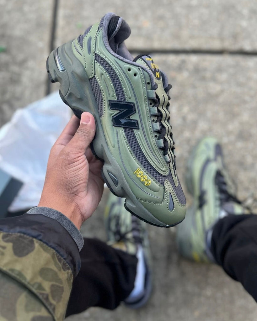 new Ba1an*e 1000 trainers olive black