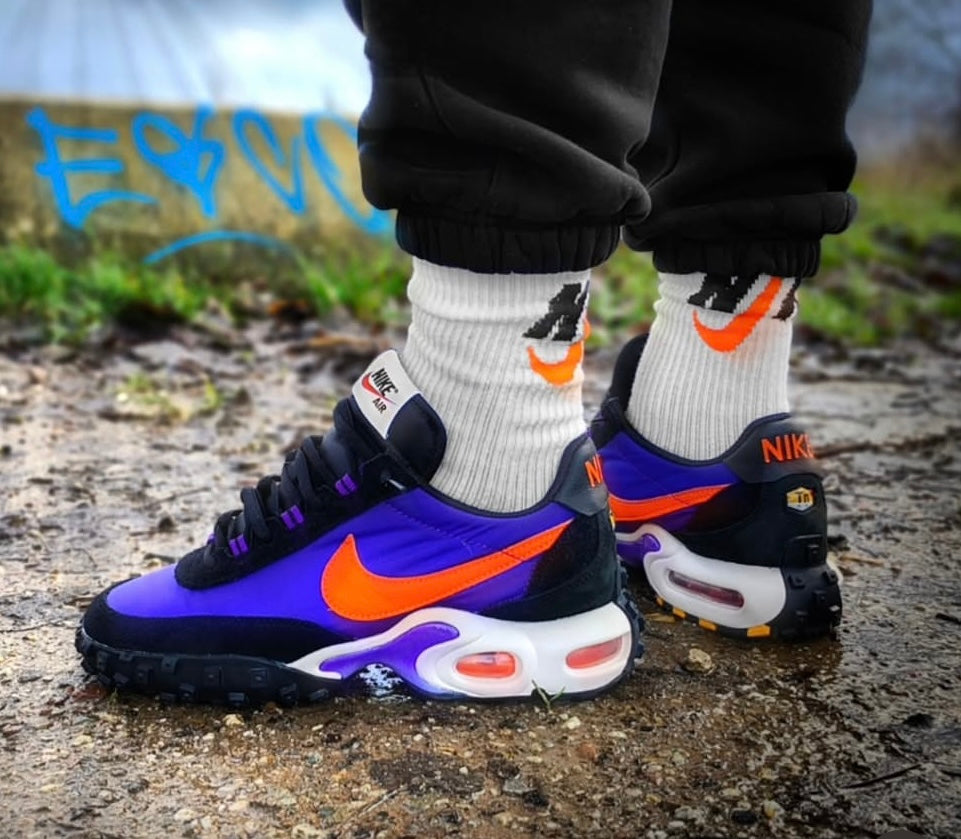 NIKE AIR MAX PURPLE ORANGE