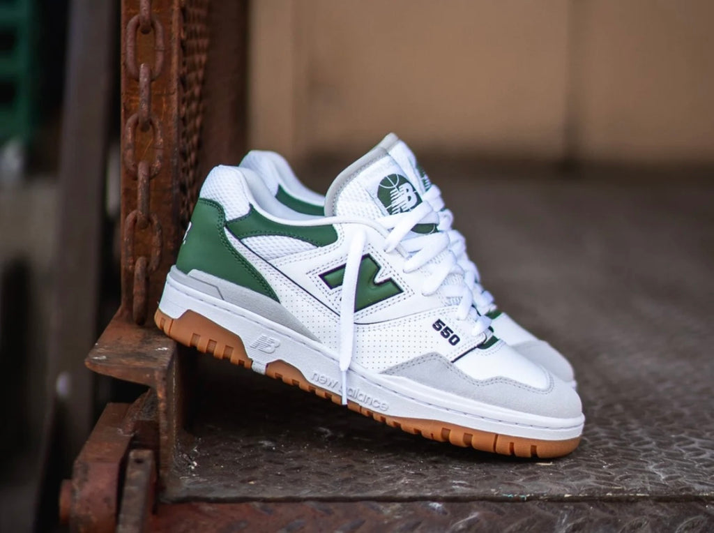 new Ba1an*e classic white green gum bott0m