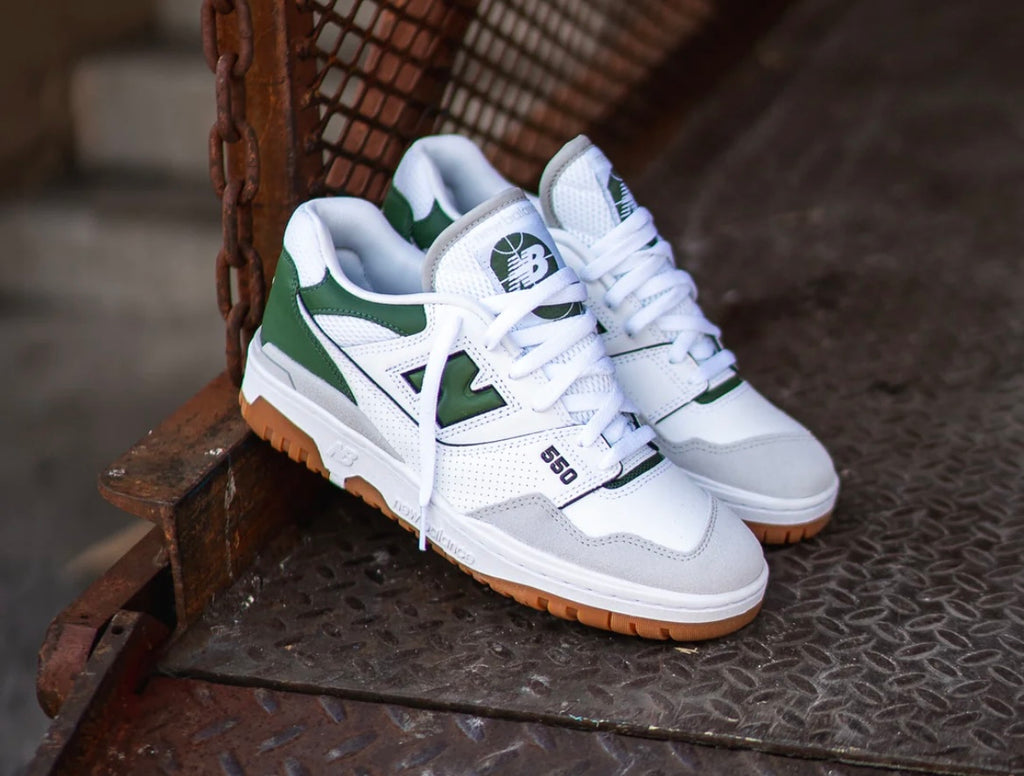 new Ba1an*e classic white green gum bott0m