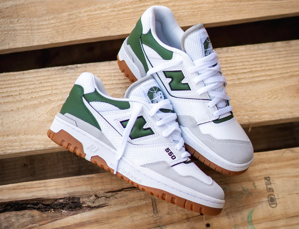 new Ba1an*e classic white green gum bott0m