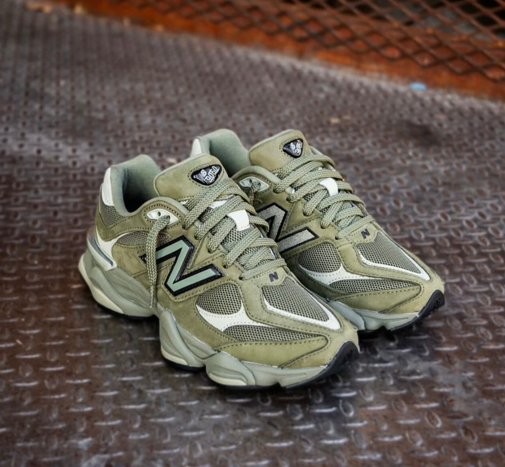 new Ba1an*e x trainers army green