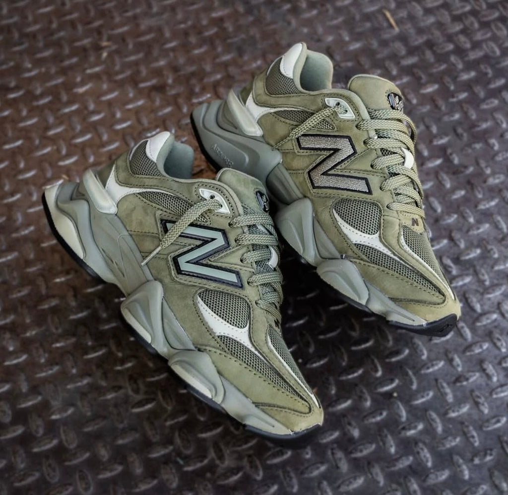 new Ba1an*e x trainers army green