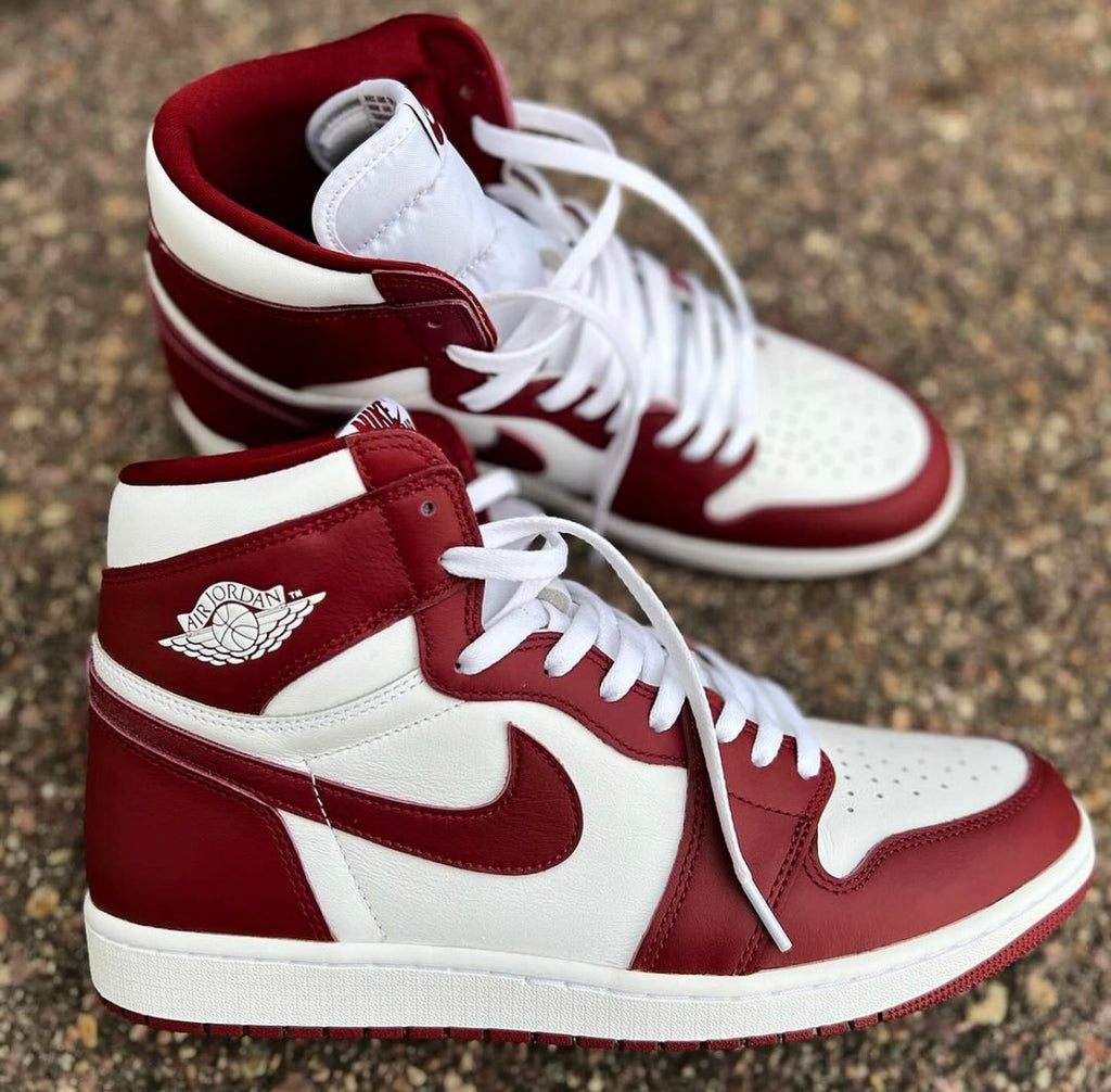 AIR JORDAN 1 WHITE MAROON