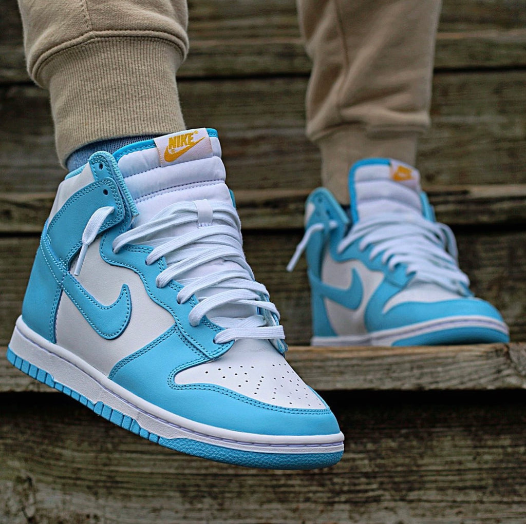 NIKE DUNK HIGH SKY BLUE WHITE