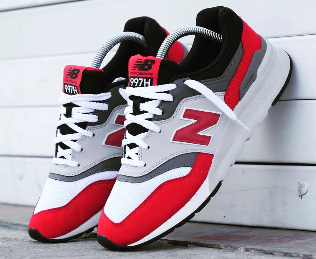 new Ba1an*e trainer red white grey
